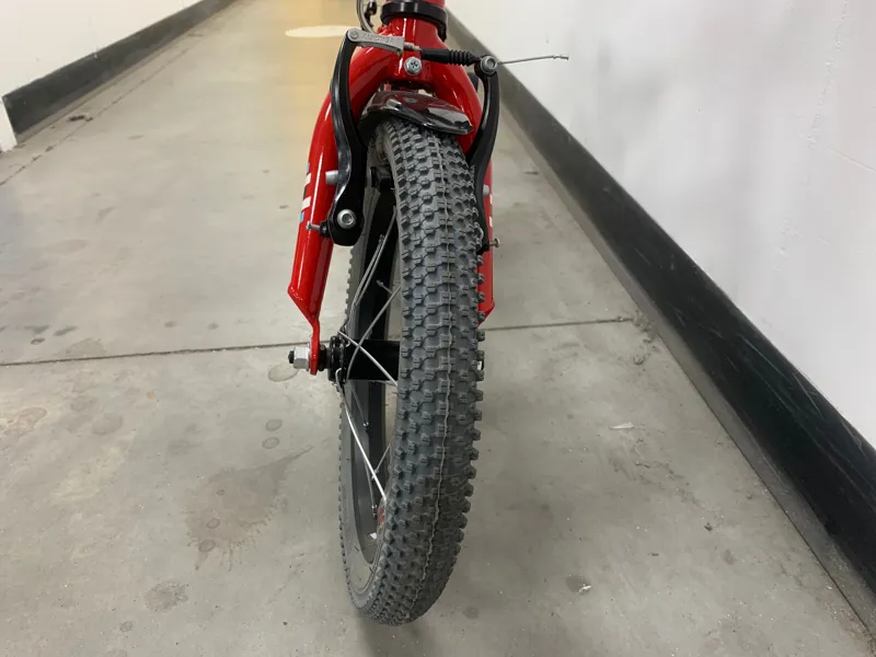 EX DISPLAY Raleigh Pop 14 inch Wheel Kids Bike 2022 in Red-3